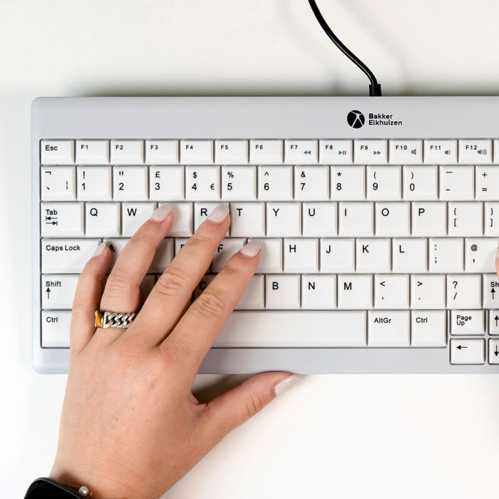 BakkerElkhuizen UltraBoard 960 v2 Compact Standard Keyboard (Wired) - lifestyle shot