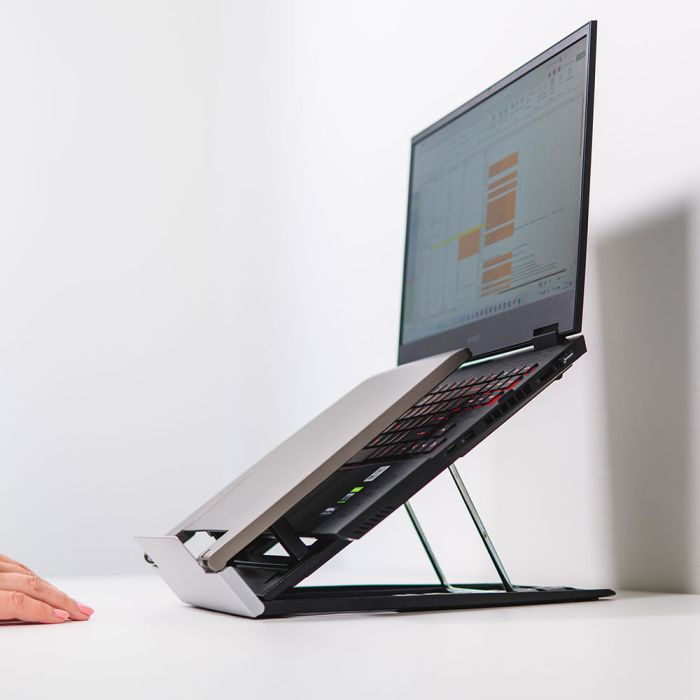 BakkerElkhuizen Ergo-Q 330 Laptop Stand - lifestyle shot