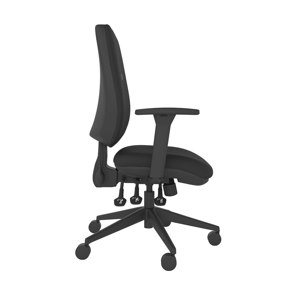 homeworker plus ergonomic chair with armrests