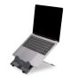 BakkerElkhuizen Ergo-Q 160 Laptop Stand - front angle view, with laptop (not included)