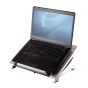 Office Suites™ Laptop Riser - front angle view, with laptop