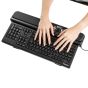 RiteBar Roll Bar Mouse - birdseye view, with keyboard (not included)