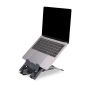 BakkerElkhuizen UltraStand Universal Laptop Stand - front angle view, with laptop (not included)