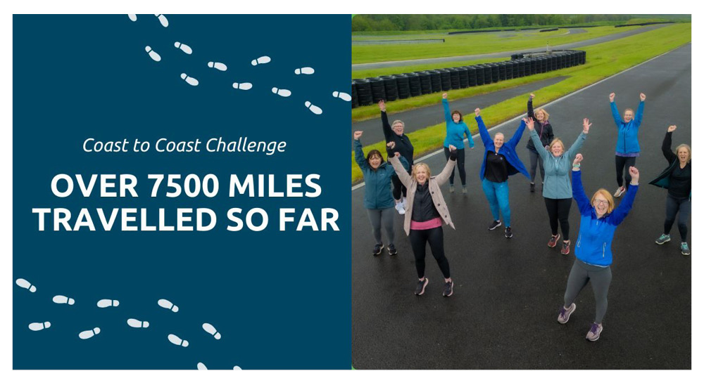 Virtual Coast to Coast 172 mile walk, run or swim in aid of the Cumbria Community Foundation